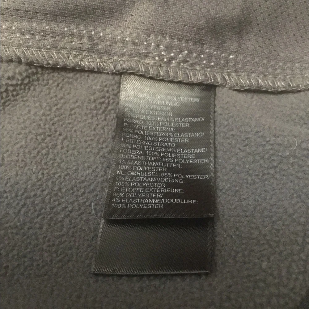 The North Face Men’s Two-Tone Gray and Dark Gray Softshell Jacket